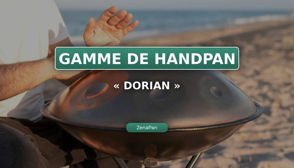 The Dorian scale on the handpan